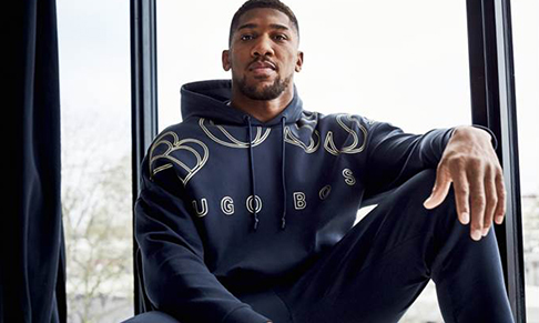 BOSS collaborates with Anthony Joshua